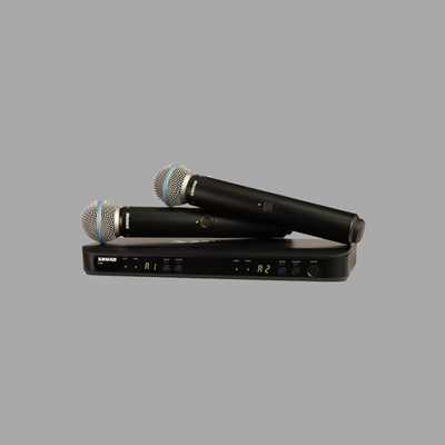 SHURE BLX288/BETA58A 无线双手持话筒