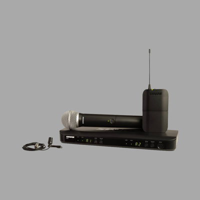SHURE BLX1288/CVL 无线一手持一领夹话筒系统