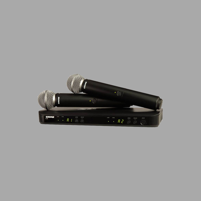 SHURE BLX288/SM58 无线双手持话筒