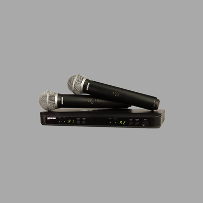 SHURE BLX288/PG58 无线双手持话筒