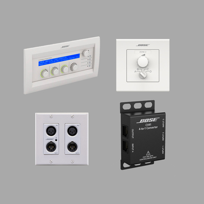 区域控制器和Dante墙插