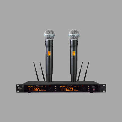 AIPHA MX220 &nbsp;双通道无线手持、领夹、头戴话筒