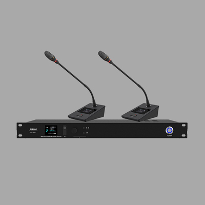 AIPHA MX-220/D7（M16）双通道无线会议鹅颈话筒