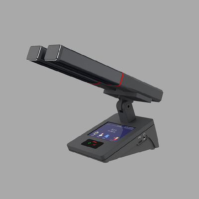AIPHA DCS-2821CS/G9 5G无线网络纯数字3.5寸屏 主席话筒 （触摸款）金属面板