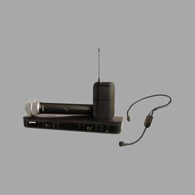 SHURE BLX1288/P31 无线一手持一头戴话筒系统