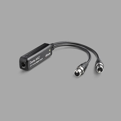 Dante模拟输入音频适配器2Ch